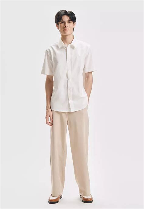 Buy Penshoppe Dress Code Wide Fit Pants 2026 Online | ZALORA Philippines