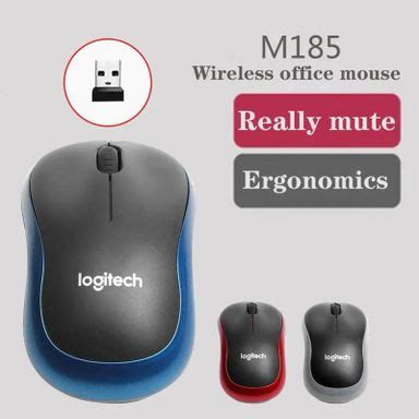 Mouse Inalámbrico Logitech M185 Ergonómico y Portátil gray en Precialo ...
