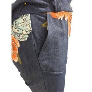 LuLaRoe | Pants & Jumpsuits | Lularoe Womens Floral Print Highwaisted ...