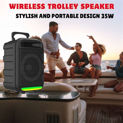Buy Clairbell Monster (BLUETOOTH TROLLEY SPEAKER) High Bass Sound ...