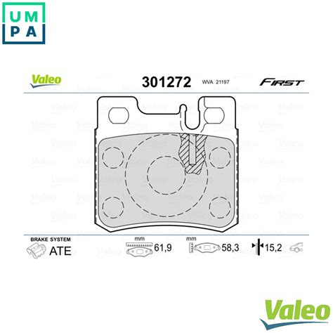 BRAKE PAD SET DISC BRAKE 301272 FOR MERCEDES-BENZ C-CLASS/T-Model/Break 124 2.5L 3276423012723 ...