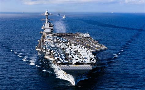 USS Gerald R. Ford to Join USS Abraham Lincoln in Persian Gulf Maximum ...