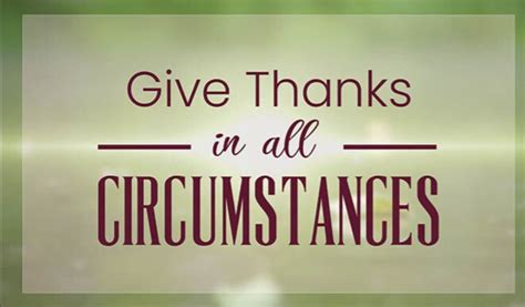St - THANKFUL THURSDAY: January 22, 2026 “Give thanks in all ...