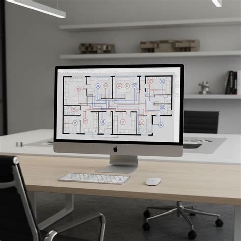 Electrical Floor Plan Drawing CAD vs BIM vs Manual Drafting