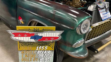 He saves classic Chevy Bel Airs by turning them into speedy hot rods