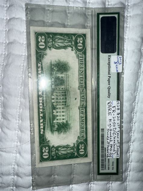20 Dollar Bill Rare - Collectible Paper Money Listing, Free Shipping
