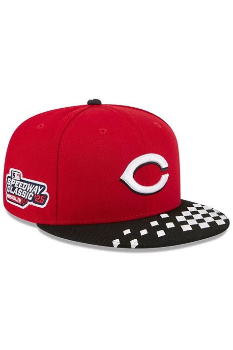 New Era Men's New Era Red/Black Cincinnati Reds 2025 MLB Speedway ...
