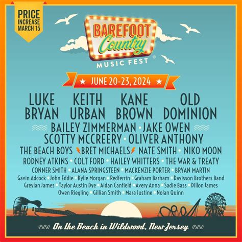 Barefoot Country Music Fest 2026 Unleashes the Spirit of Country ...