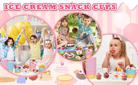 Amazon.com: REDWORD 60PCs Ice Cream Bowls, 9oz Ice Cream Containers ...