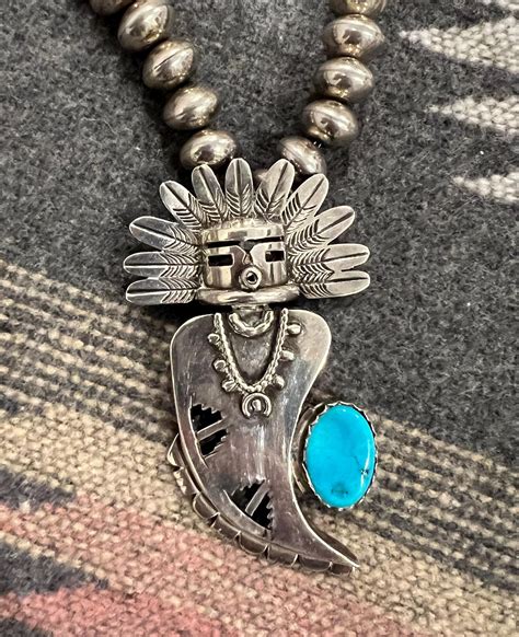 Southwestern statement necklace