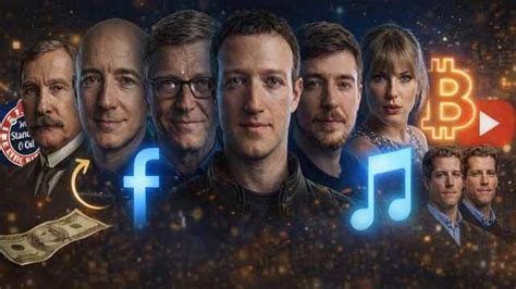 From music to YouTube: Meet first billionaires in each industry