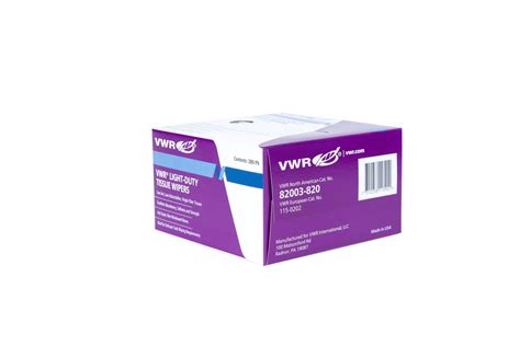 VWR® Light-Duty Tissue Wipers