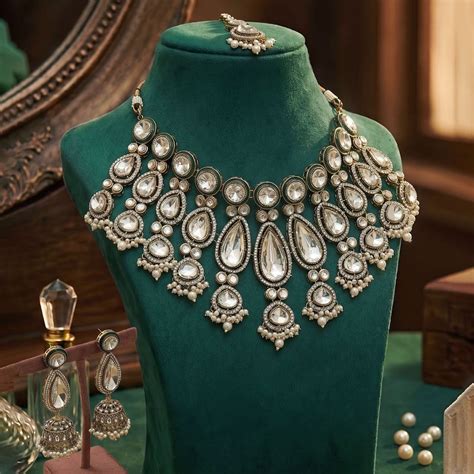 Kundan Necklaces Wholesale – Premium Artificial Jewelry for Global ...