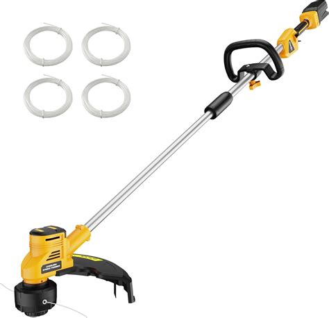 Amazon.com : 16-Inch Cordless String Trimmer Compatible with DEWALT 20V ...
