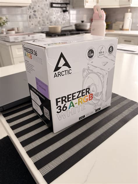 Купить Arctic Freezer 36 A-RGB White Multi-Compatible Tower CPU Cooler ...
