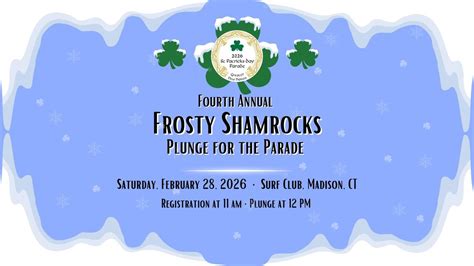 4th Annual Frosty Shamrocks - Plunge for the Parade, Madison Surf Club ...