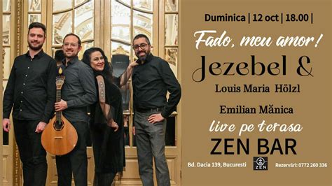 Jezebel live la Zen Bar - Fado, meu amor!, Zen Bar, Bucharest, 12 ...