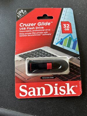 Bulk Thumb Drives SanDisk Cruzer Glide 32GB USB Flash Drives (10 Pack ...