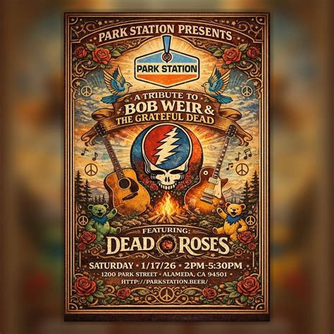 Park Station: Tribute to Bob Weir featuring Dead Roses, Park Station ...