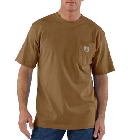 Iconic K87 Pocket T-Shirt - Carhartt Brown