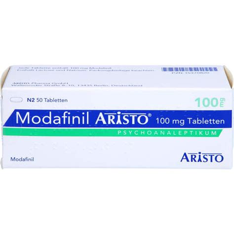 Modafinil Aristo 100 mg Tabletten (50 St) kaufen