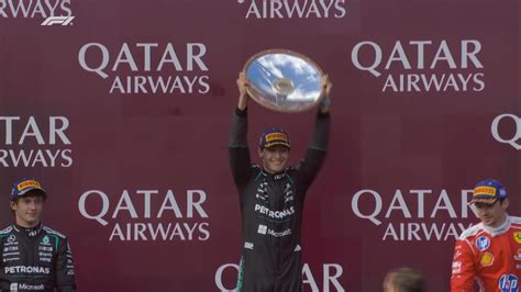 George Russell wins Formula 1's Australian GP as Mercedes goes 1-2