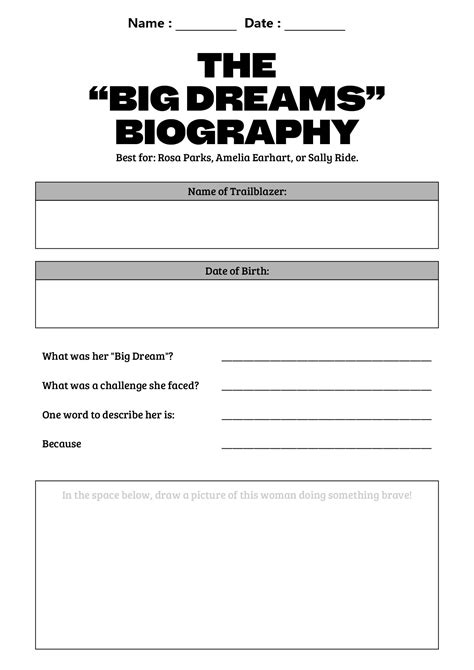 12 Women's History Month Worksheets 2nd Grade - Free PDF at worksheeto.com