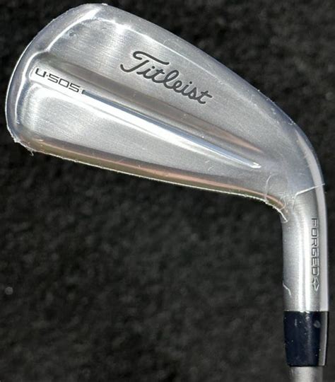 Titleist 2025 U505 4G Utility Driving 1-Iron HZRDUS Black 80 Stiff Flex ...