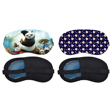 Buy ZENKOVA Reusable Hot & Cold Sleep Mask Combo Pack of 2, Panda ...