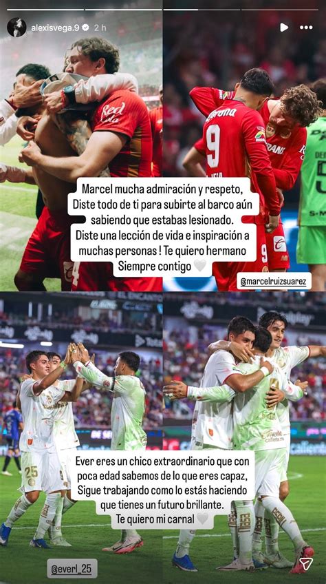 Alexis Vega tiene gesto con jugadores de Toluca que quedaron fuera del ...
