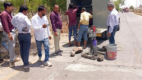 BJP Leader Questions Inspection Of Road Construction In Ratlam