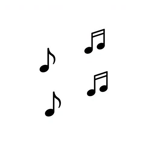 Floating Musical Notes vector art | Stable Diffusion Online