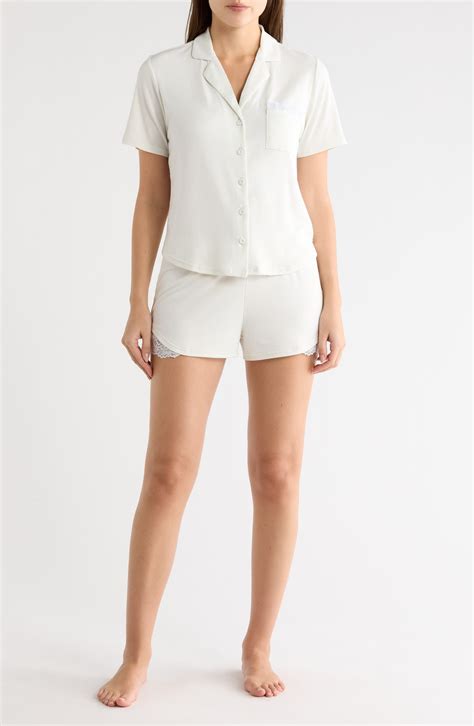 Danskin Peached Jersey Short Pajamas | Nordstromrack