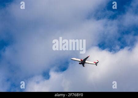 aircraft of Austrian Airlines, Embraer 195 in , Wien, Austria Stock ...