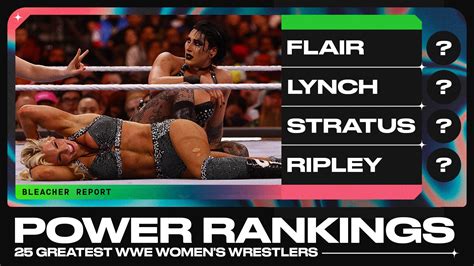 Ranking the Top 25 WWE Women's Wrestlers of All Time