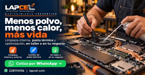 Mantenimiento de computadoras y laptops en Xalapa | Lapcel