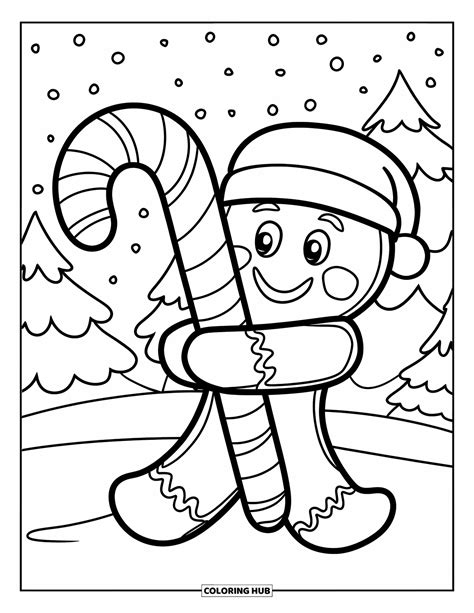 85+ Pepparkaks-julmålarbilder för barn och vuxna (Gratis)