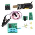USB Programmer for EEPROM BIOS with 1.8V Adapter and SOIC8 Clip ...