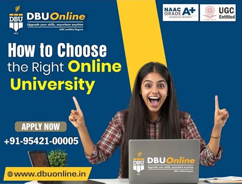 How to Choose the Right Online University