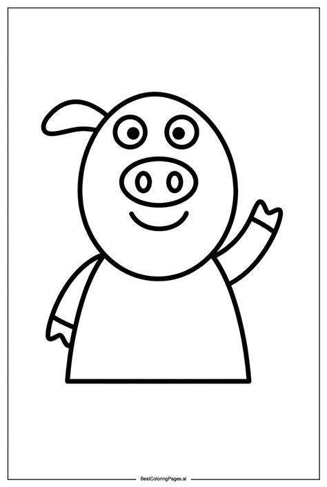 6 páginas para colorear de Dibujos de Peppa Pig para Colorear (PDF y ...
