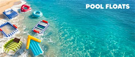 Amazon.com: Funscape Large Inflatable Pool Float Rings for Adults Kid ...