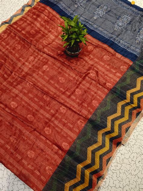 Popcorn Cotton Sarees – prabhatex