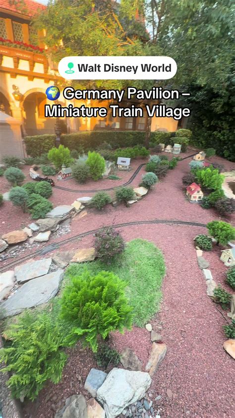 Exploring EPCOT's Hidden Gem: Germany Pavilion Train Village | TikTok