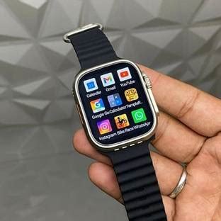 Radhe t 10 ultra Black Smart Watch Display, Bluetooth Calling _BT75 ...