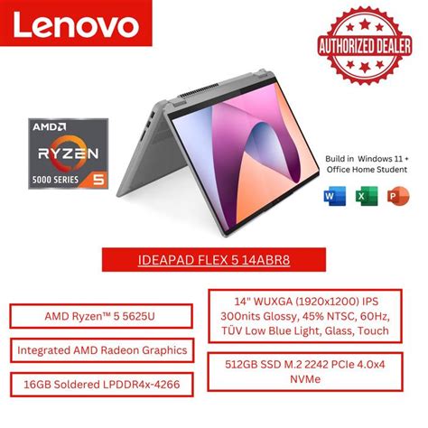 Jual Lenovo Ideapad Flex 5 14ABR8 82XX00HVID / 82XX00HXID - Ryzen 5 ...
