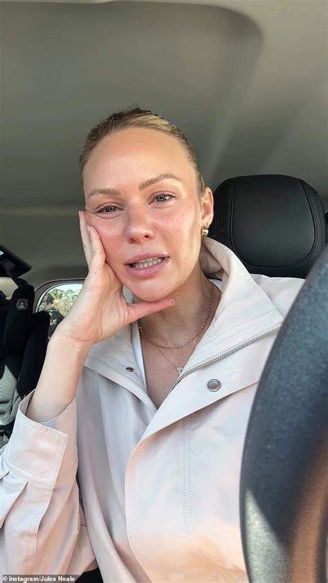 Jules Neale reveals why she broke down in tears for an hour as she ...