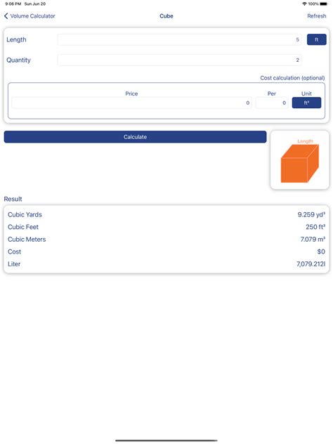 Cubic Yards Calculator + Cost Revenue & Earnings (Apr 2026): $1.0K/Month | AppRank | AppRank