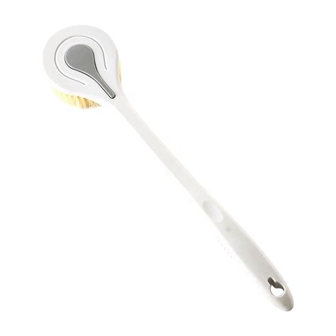 Long Handle Soft Hair Shower Bath Brush for Back Cleaning Exfoliating ...