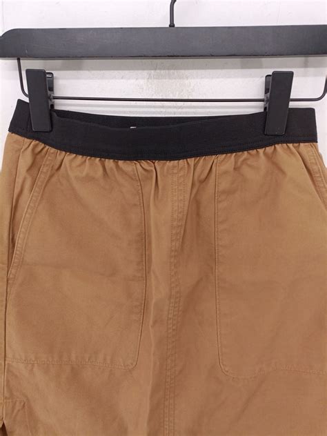 Gap Women's Midi Skirt XS Brown 100% Cotton Midi A-Line | eBay UK