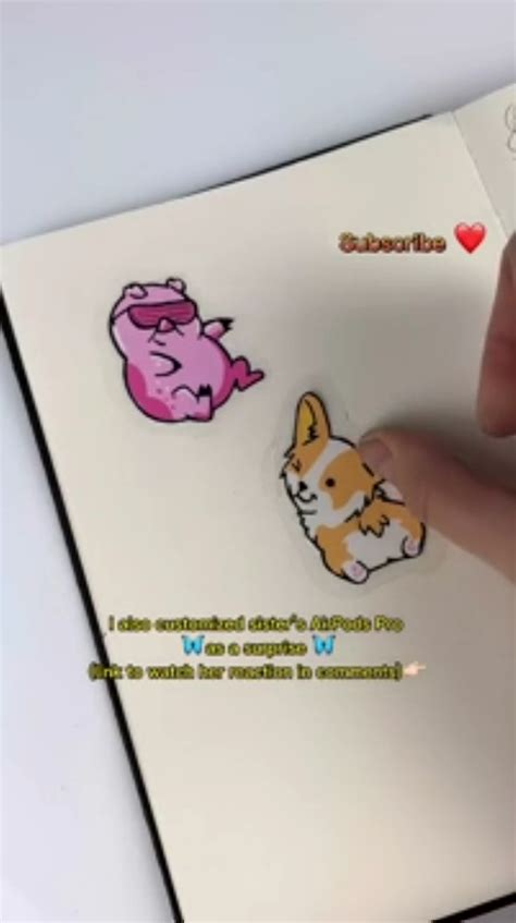 How to make free stickers at home – ASMR DIY tutorial